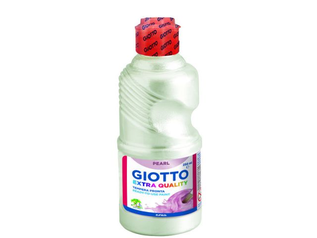 GIOTTO  BOTE TEMPERA PEARL PERLA 250ML 53130