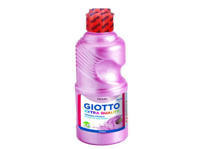 GIOTTO  BOTE TEMPERA PEARL MAGENTA 250ML 531302