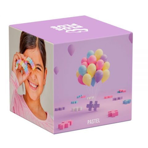 JUEGO CUBO 600 PIEZAS PASTEL 3312 (PLUS-PLUS)