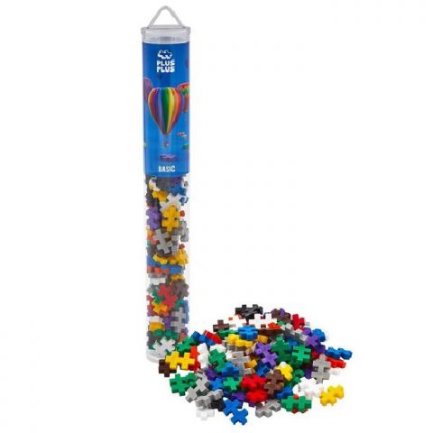 JUEGO TUBO 100 PIEZAS BÁSICO 4023 (PLUS-PLUS)

