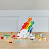 JUEGO CUBO 600 PIEZAS ARCOÍRIS 3976 (PLUS-PLUS)