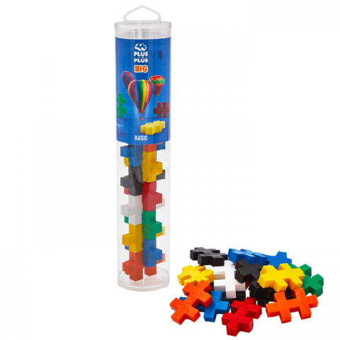 JUEGO TUBO 15 PIEZAS BIG BÁSICO 3224 (PLUS-PLUS)