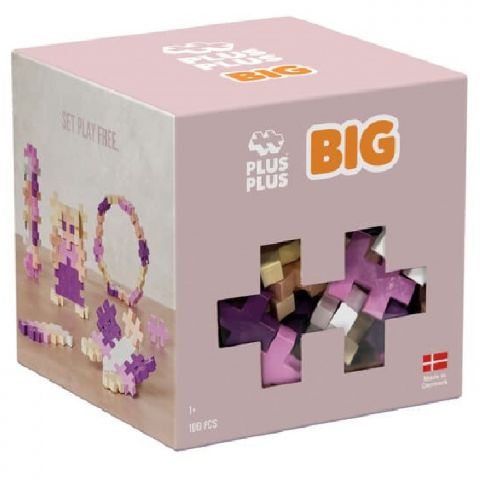 JUEGO CUBO 100 PIEZAS BIG BLOOM 3491 (PLUS-PLUS)