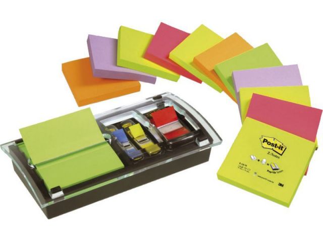 POST-IT DISP.ZNOTES+INDEX+12 BLOC  DS-100-VP