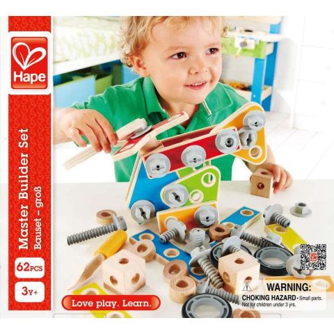 JUEGO SET DE CONSTRUCCIÓN AVANZADO E3081 (HAPE)