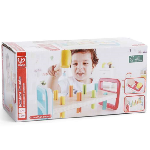 JUEGO MAZO ARCOÍRIS E0506 (HAPE)