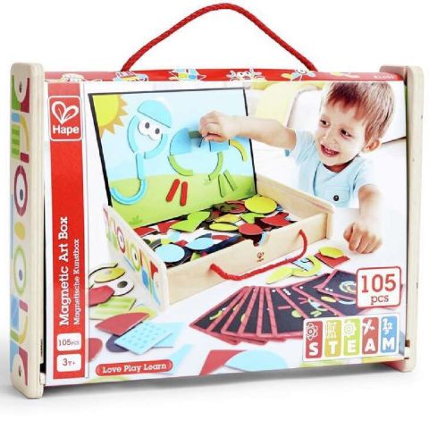 JUEGO CAJA ARTÍSTICA MAGNÉTICA E1631 (HAPE)
