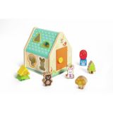 JUEGO CLASIFICADOR DE FORMAS EN LA CASA DE CRIATURAS E0515 (HAPE)