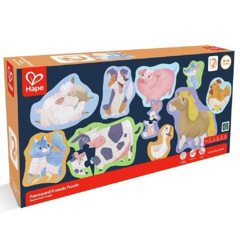PUZZLE AMIGOS DE LA GRANJA E1648 (HAPE)