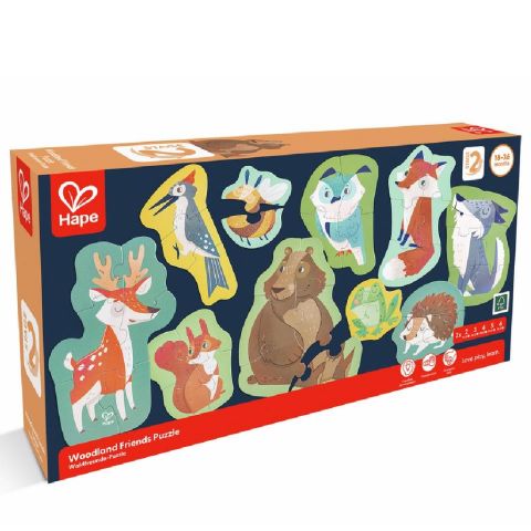 PUZZLE AMIGOS DEL BOSQUE E1650 (HAPE)
