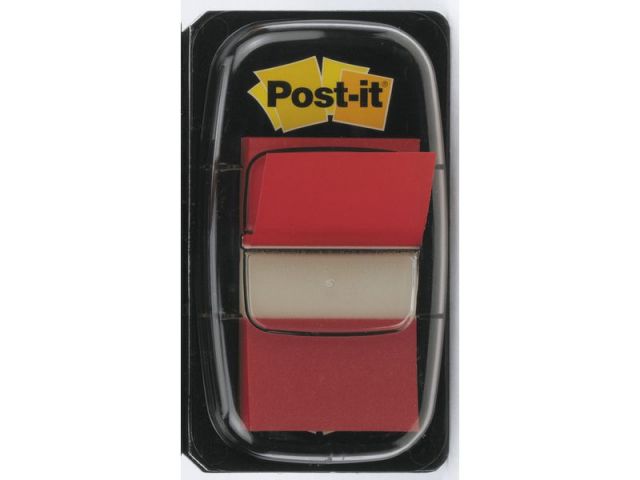 POST-IT INDEX DISPENSADOR 50 MED ROJO  680-1