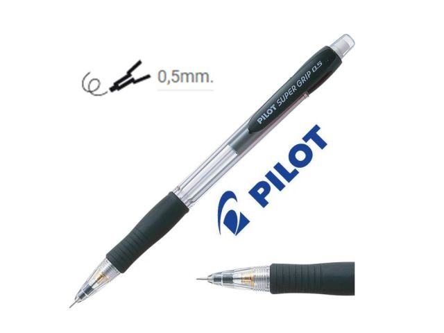 PILOT H185 PORTAMINAS 0.5MM NEGRO H-185-SL-B