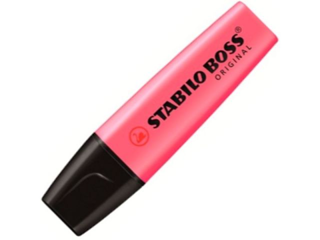 STABILO BOSS MARCADOR FLUORESCENTE ROSA 70/56