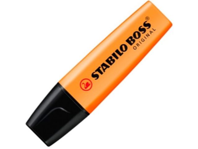 STABILO BOSS MARCADOR FLUORESCENTE NARANJA 70/54