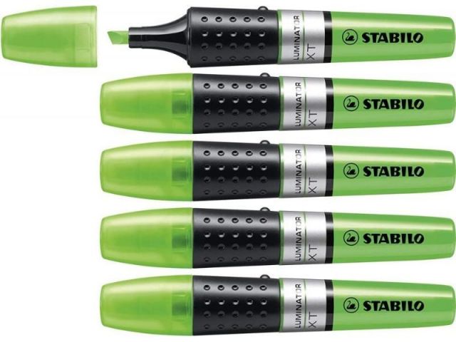 (CJ. 5) STABILO LUMINATOR FLUOR VERDE 71/33