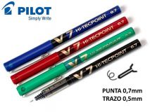 (CJ.12) PILOT V7 HI-TECPOINT T.LIQ. NEGRO BX-V7-B