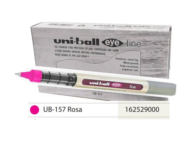 (CJ.12) UNI ROLLER TINTA LIQ 0.7MM ROSA UB-157