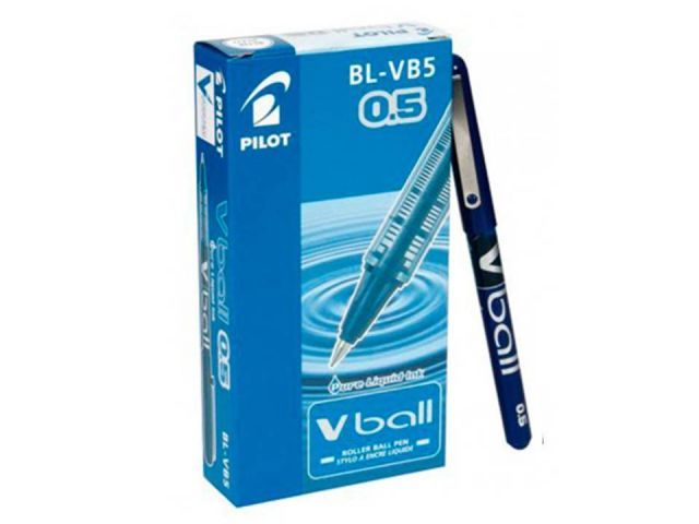 (CJ.12) PILOT ROLLER V-BALL 0.5MM AZUL  BL-VB5-L