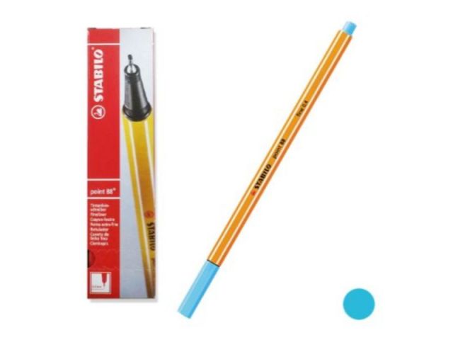 (CJ.10) STABILO POINT 88 0.4MM AZUL CLARO 88/57