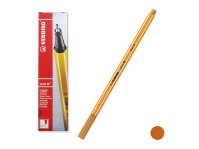 (CJ.10) STABILO POINT 88 0.4MM OCRE OSCURO 88/89