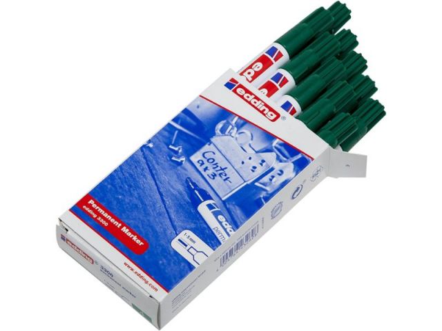 (CJ.10) EDDING 3300-04 PERMANE PTA BIS 1-5MM VERDE