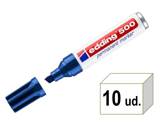 EDDING 500-03 MARCADOR PTA BIS 2-7MM AZUL