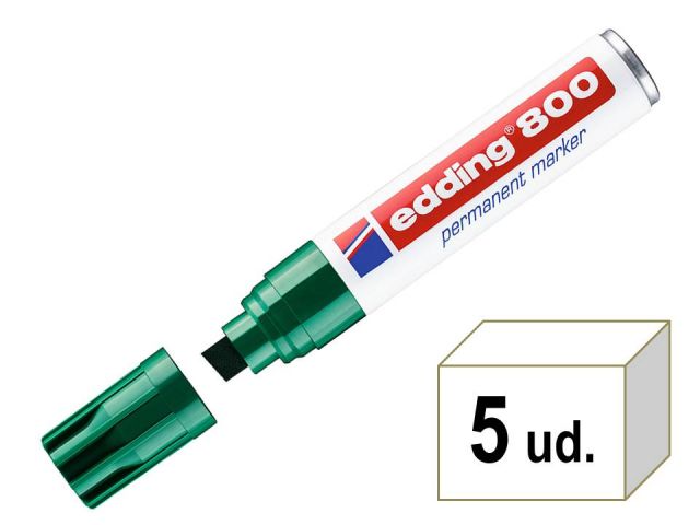 (CJ. 5) EDDING 800-04 PERMAN PTA BIS 4-12MM VERDE 