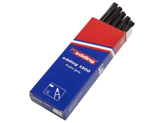 EDDING 1300-01 ROTULADOR PTA RED 3MM NEGRO