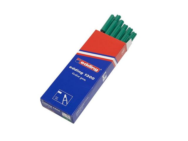 (CJ.10) EDDING 1300-04 ROTULADOR PTA RED 3MM VERDE