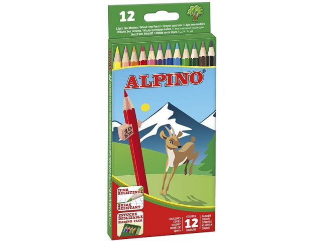 ALPINO ESTUCHE CARTON 12 LAPICES AL010654