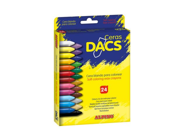 DACS ESTUCHE 24 CERAS BLANDAS DA050295