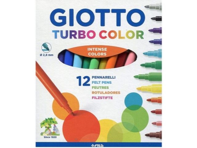 GIOTTO EST 12 ROTULADOR TURBO COLOR 416000