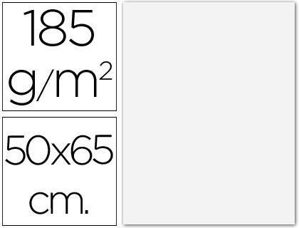 GUARRO 25H CART.IRIS 50X65 185G BLANCO 200040218