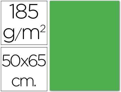 GUARRO 25H CART.IRIS 50X65 185G VERDE MANZAN 40237