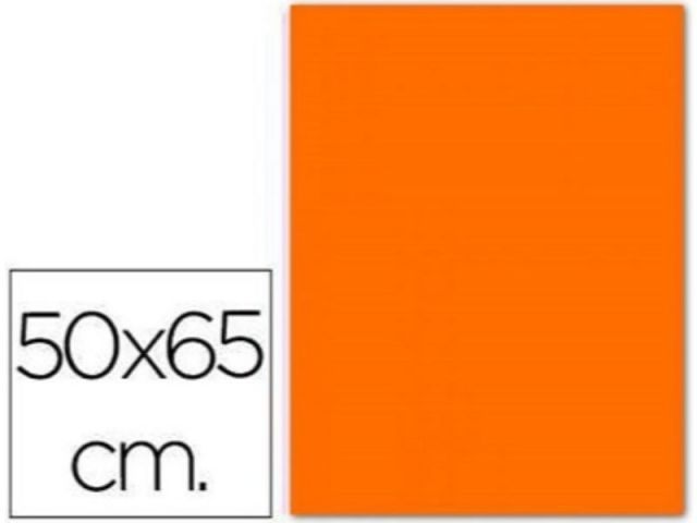 GUARRO 25H CART.FLUOR 50X65 250G NARANJA 403810