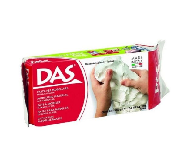 DAS PASTA MODELAR BLANCA 500G 387000