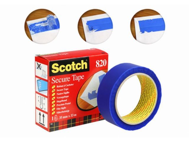 SCOTCH  PRECINTO POSTAL 35MM X 33M 820R