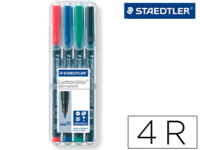 STAEDLER  EST 4 ROT. PERMAMENTE MEDIO 0,8 317WP4