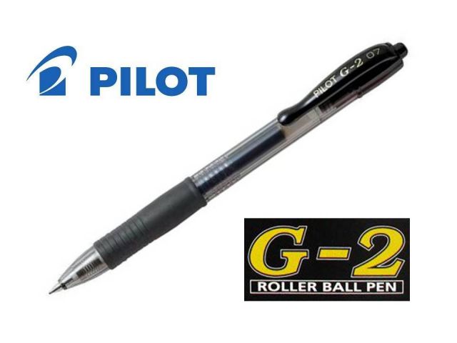 PILOT G2 ROLLER GEL RETRACTIL G-2 NEGRO BL-G2-7-B