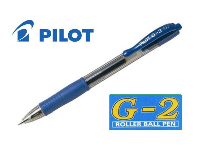 PILOT G2 ROLLER GEL RETRACTIL G-2 AZUL  BL-G2-7-L