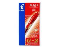 PILOT G2 ROLLER GEL RETRACTIL G-2 ROJO  BL-G2-7-R