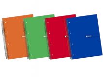 ENRI CUADERNO ESPIRAL MICROP. A4 CUADRO 5X5 160H