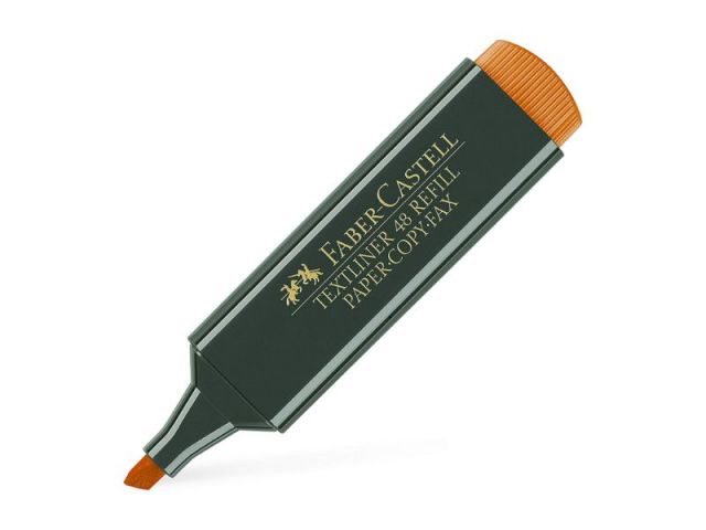 FABER CASTELL MARCADOR FLUOR TEXT. NARANJA 154815