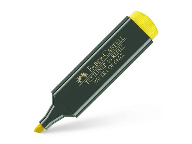 FABER CASTELL MARCADOR FLUOR TEXT. AMARILLO 154807