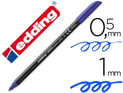 EDDING 1200-03 ROTULADOR PTA FINA 1200 AZUL 