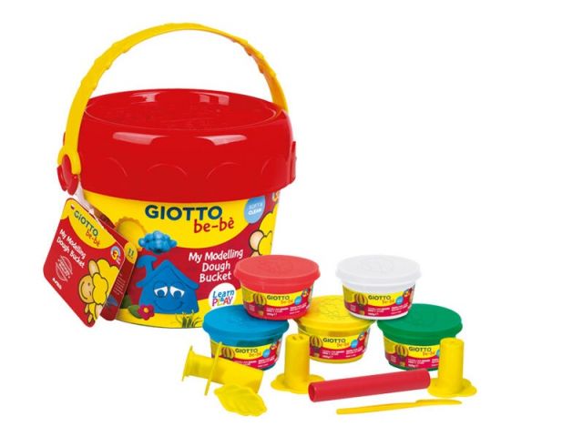 GIOTTO BE-BE CUBO 4 PLASTILINAS+ACCESORIOS 467600