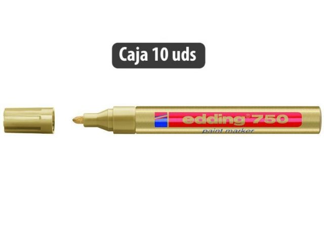 (CJ.10) EDDING 750-053 MARC PERMANENTE 2-4 MM ORO