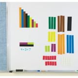 JUEGO SET GIGANTE DE 64 REGLETAS DE CUISENAIRE MAGNÉTICAS LER7708 (LEARNING RESOURCES)
