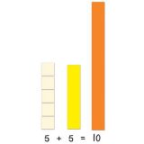 JUEGO SET GIGANTE DE 64 REGLETAS DE CUISENAIRE MAGNÉTICAS LER7708 (LEARNING RESOURCES)