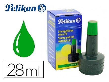 PELIKAN TINTA SELLAR 4K 28ML. VERDE 351239